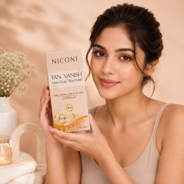 niconi 2 NICONI Tan Vanish Gluta-Kojic Skin Polish for Tan Removal 180g