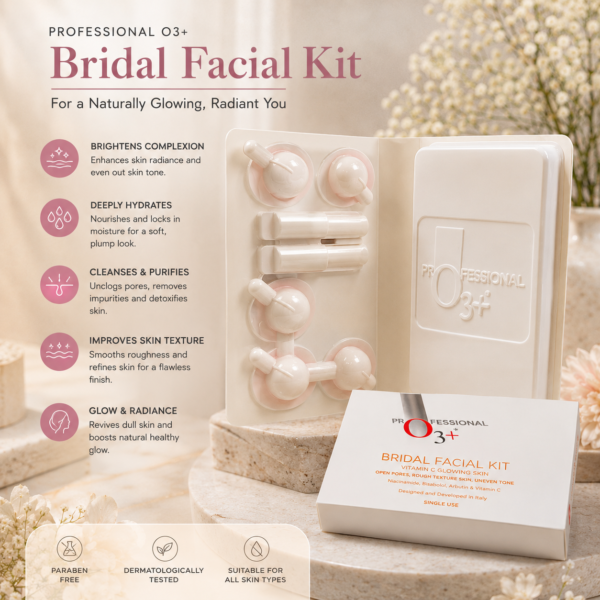 o3 facial kit 2 O3+ Bridal Facial Kit – Vitamin C Glowing Skin Facial