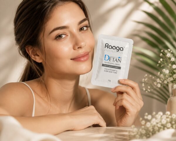 Raaga DeTan Tan Removal Cream – Kojic & Milk 12g