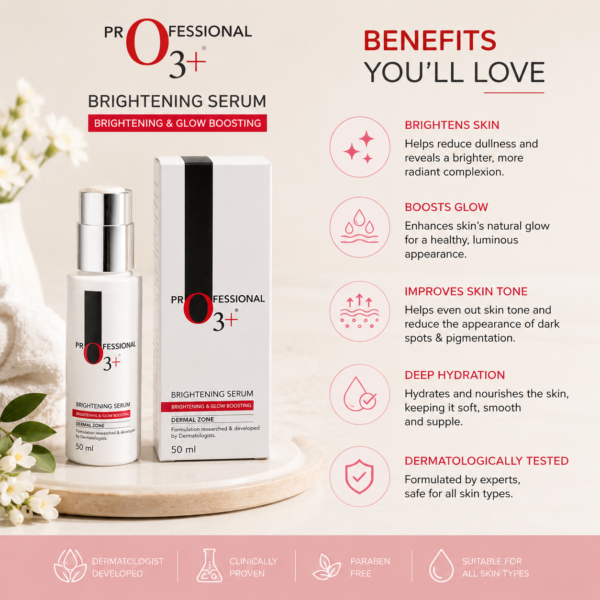 serum 3 O3+ Brightening Serum – Glow Boosting Face Serum 50ml