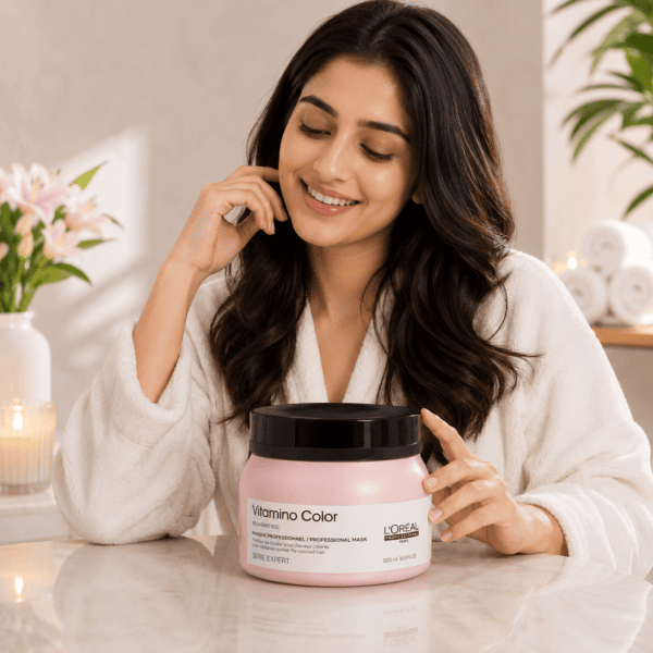L'Oréal Professionnel Serie Expert Vitamino Color Mask for Color-Treated Hair, 490g