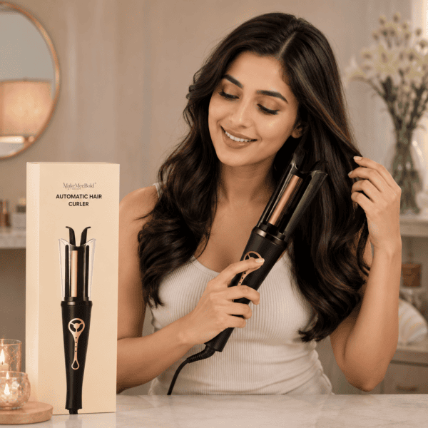 MakeMeeBold by Urban Yog Automatic Hair Curler for Effortless Curls and Waves