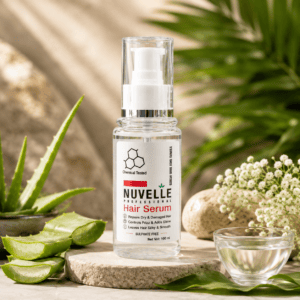 Nuvelle Professional Hair Serum for Dry & Damaged Hair | Korean Shine Bond Formula