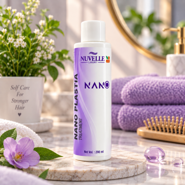 nano 2 Nuvelle Luxury Nano Plastia Hair Treatment 200ml | Keratin, Collagen & Amino Acids